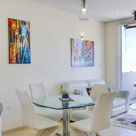 Sb17 - 2 Bed Penthouse Panorama In Qawra St Paul's Bay