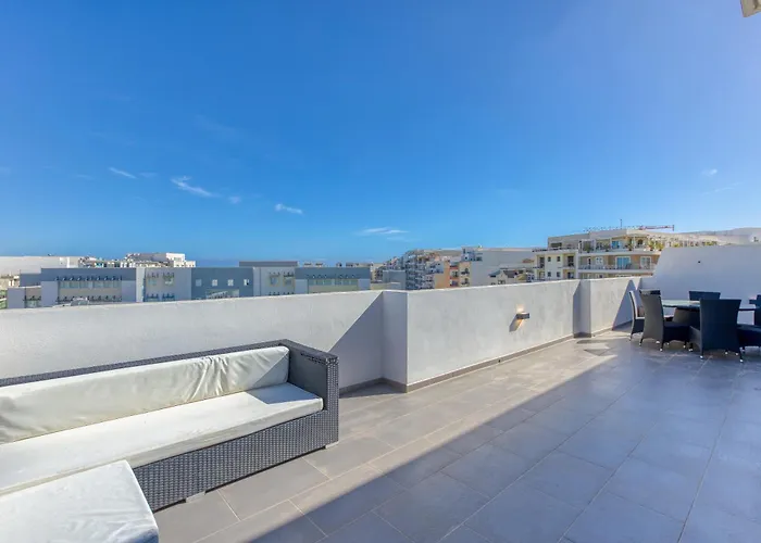 Sb17 - 2 Bed Penthouse Panorama In Qawra Apartment *