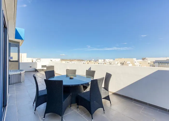 Sb17 - 2 Bed Penthouse Panorama In Qawra Appartamento