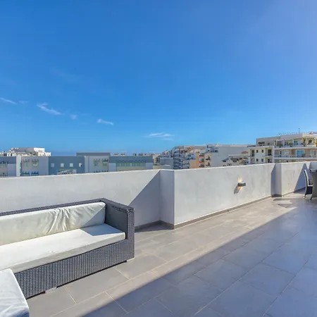 Sb17 - 2 Bed Penthouse Panorama In Qawra Apartment *
